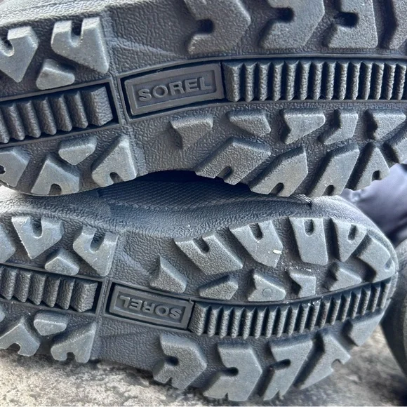 SOREL Toddler Winter Boots | Waterproof Winter Snow Boots | Grey Orange | Size 7 - Picture 15 of 16
